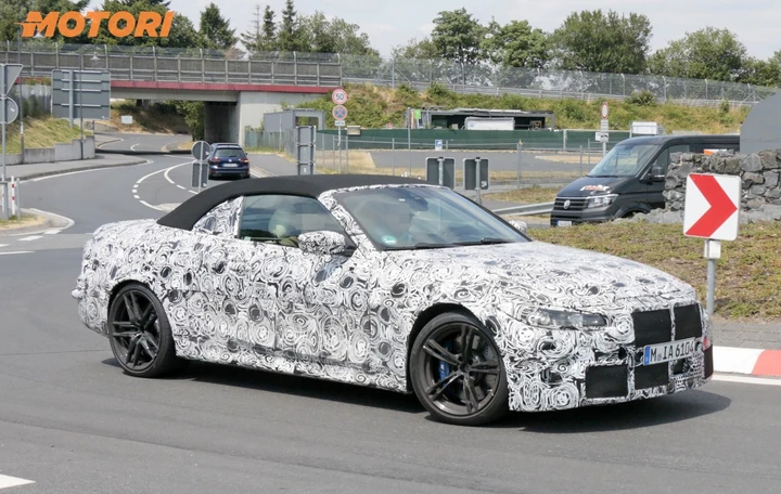 BMW M4 Cabriolet: le foto spia
