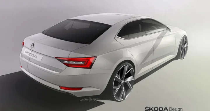 Skoda: nuovo teaser della futura Superb