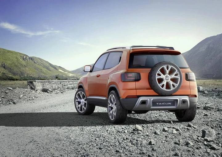 Volkswagen Taigun Concept al Salone di New Delhi
