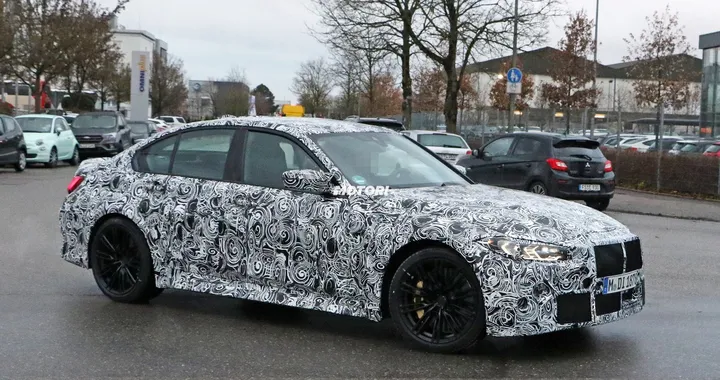 Bmw M3 2020, foto spia della nuova generazione