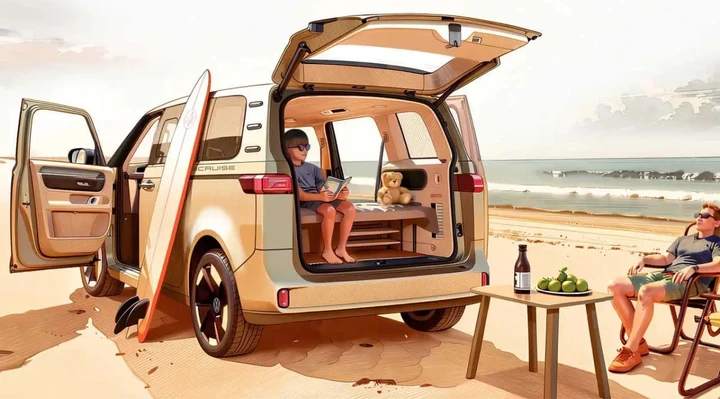 Volkswagen ID. California Cruise: il camper elettrico debutta ad agosto