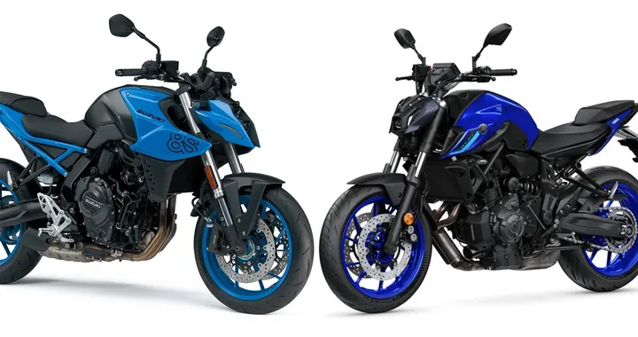 Yamaha MT-07 VS Suzuki GSX-8S: il confronto