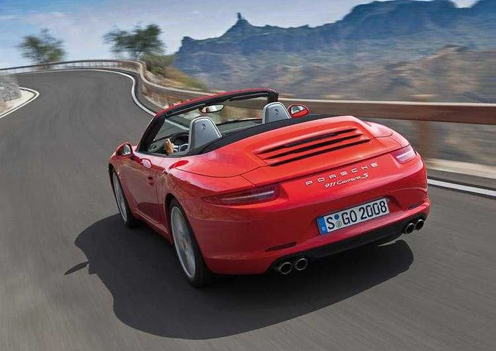 Porsche 911 Cabriolet al Salone di Detroit 2012