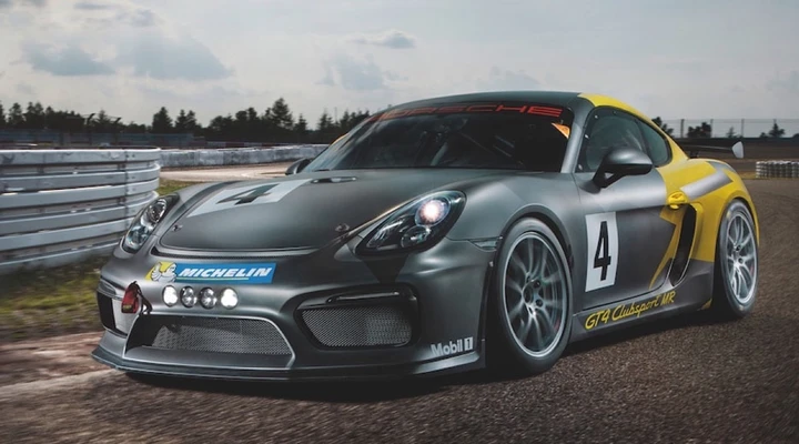 Porsche Cayman GT4 Clubsport MR by Manthey-Racing