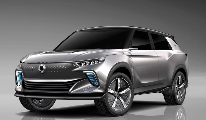SsangYong e-SIV EV Concept: le foto ufficiali