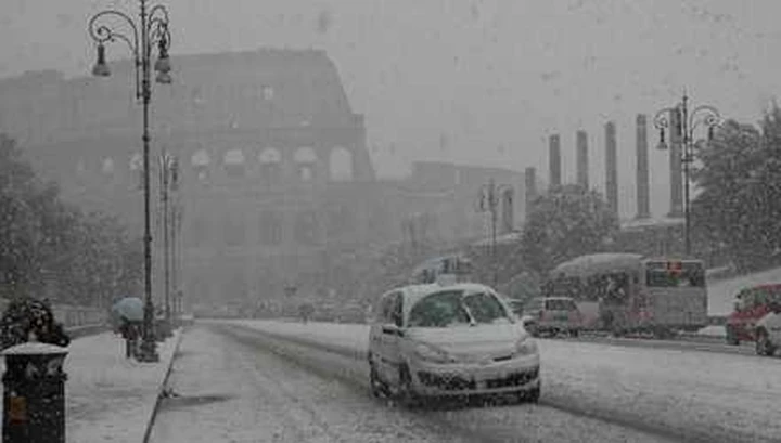 Roma: obbligo catene da neve il 10 e 11 febbraio