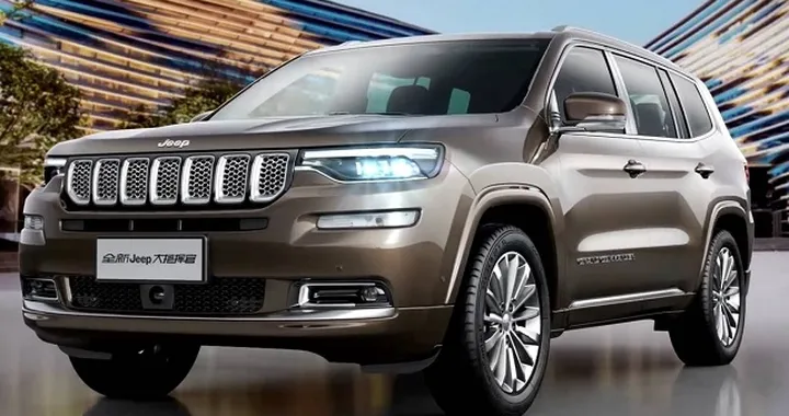 Jeep Grand Commander: ecco il SUV sette posti per la Cina