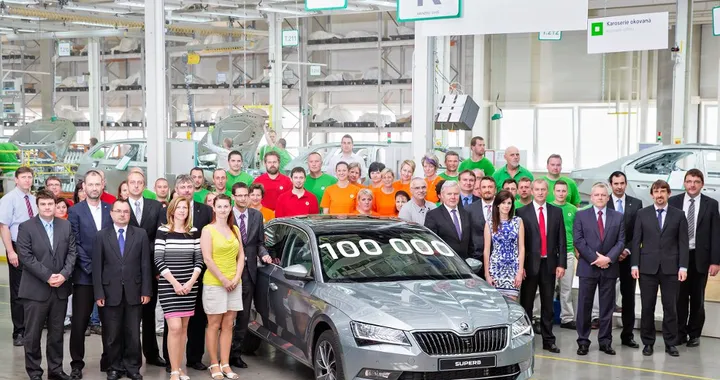 Skoda Superb: prodotto l'esemplare numero 100.000