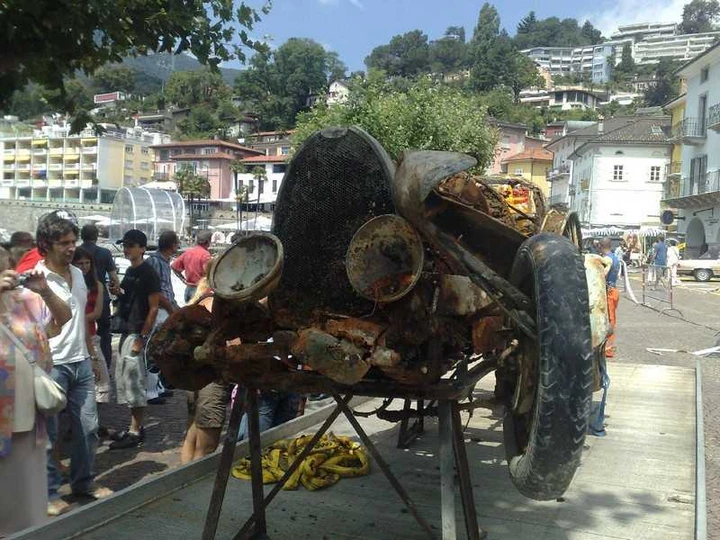 All'asta una Bugatti Type 22 ripescata nel lago