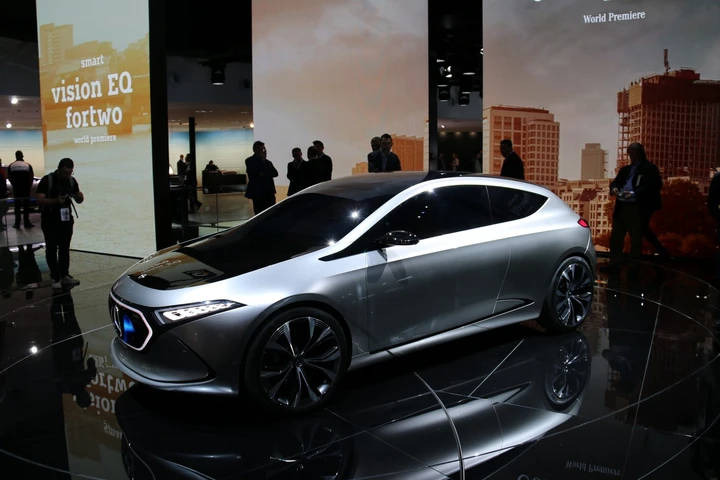 Mercedes EQ A Concept al Salone di Francoforte 2017