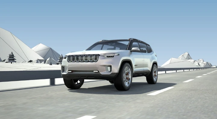 Jeep Yuntu: Suv ibrido plug-in al Salone di Shanghai 2017