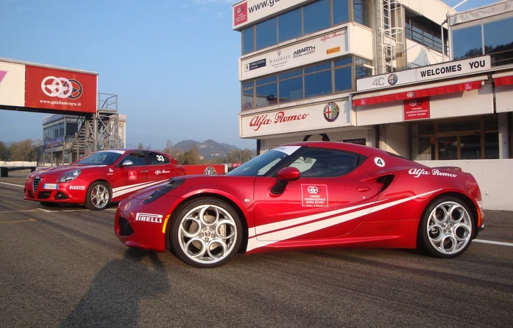 Alfa Romeo: la gamma sportiva in prova a Varano