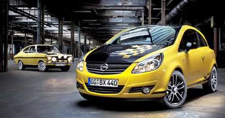 Opel Corsa riprende i colori della Sprint Rallye