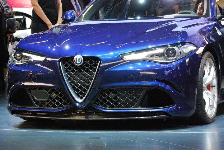 Alfa Romeo Giulia Quadrifoglio a Francoforte 2015