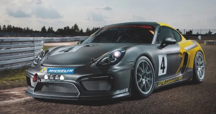 Porsche Cayman GT4 Clubsport MR by Manthey-Racing