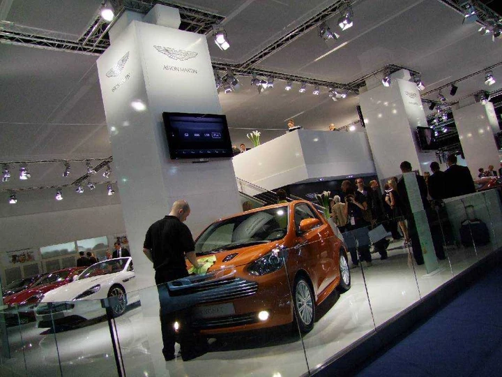 Stand Aston Martin - Salone di Francoforte 2011