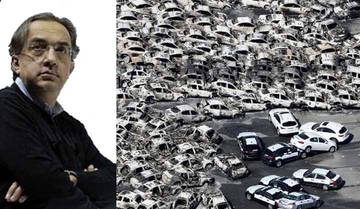 Terremoto, Marchionne: 