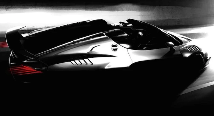 Italdesign Zerouno Roadster: un teaser anticipa il debutto a Ginevra