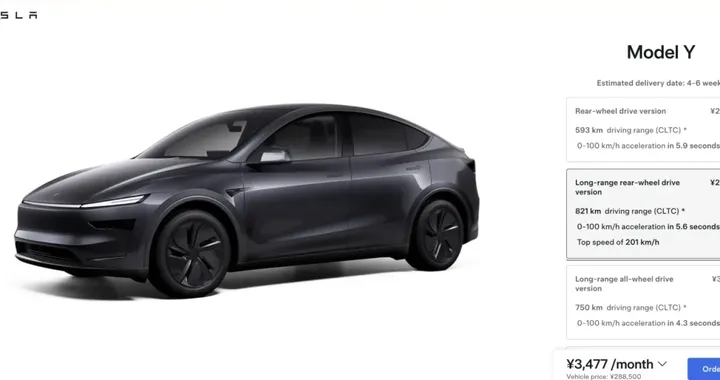 La strategia Tesla riparte da Shanghai: ecco la Model Y da 821 km