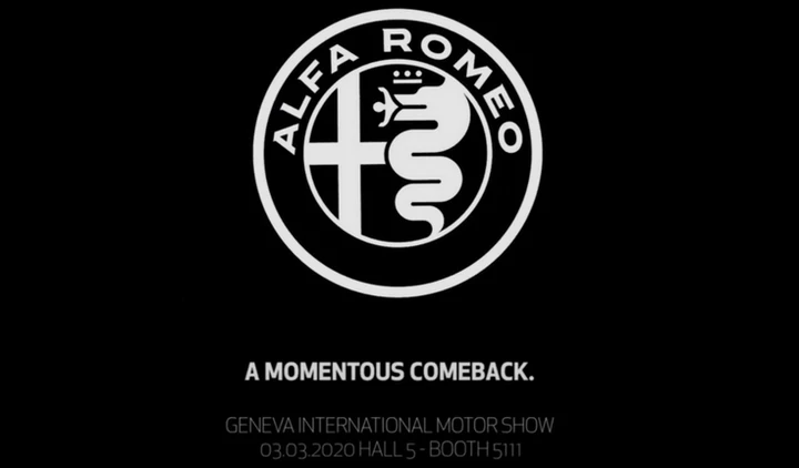 Alfa Romeo: il teaser della novità in arrivo al Salone di Ginevra
