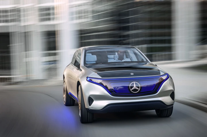 Mercedes Generation EQ Concept, le immagini ufficiali
