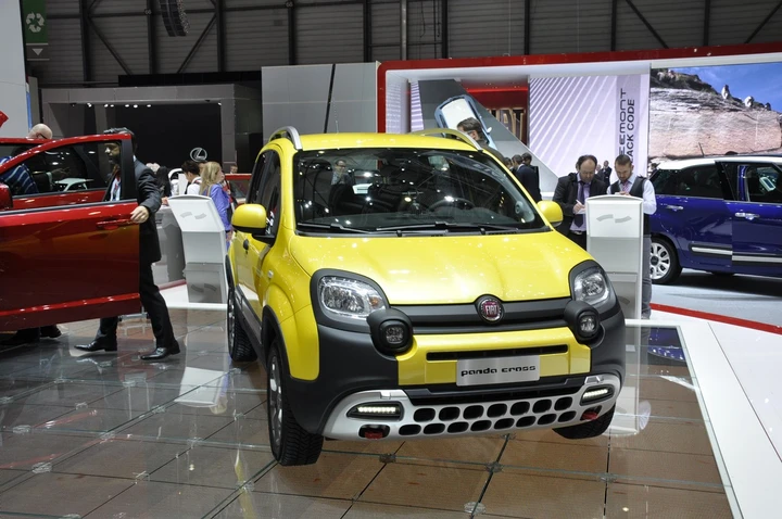 Stand Fiat al Salone di Ginevra 2014