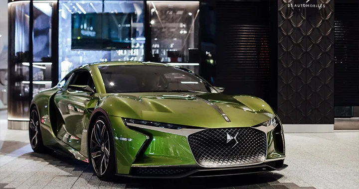 DS E-Tense, guidata da Sam Bird a Londra