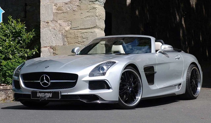 Mercedes SLS AMG Roadster Borrasca by Inden Design