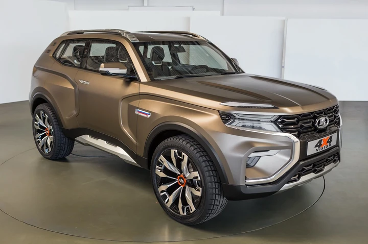 Lada 4x4 Vision Concept al Salone di Mosca 2018: immagini ufficiali