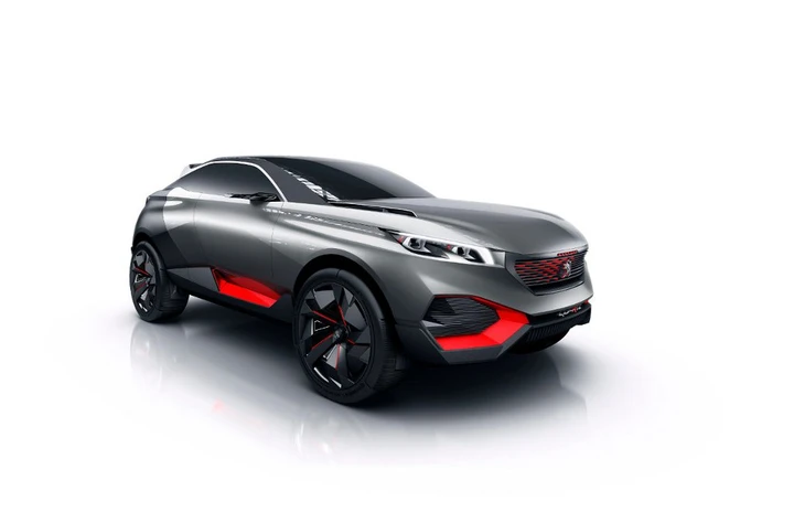 Peugeot Quartz Concept: crossover ibrida per il Salone di Parigi