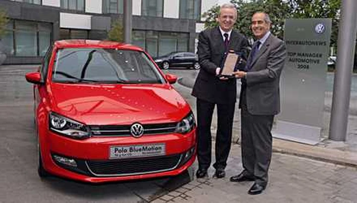 Martin Winterkorn è World Top Manager 2008