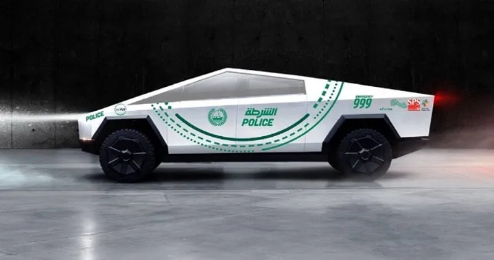 Tesla Cybertruck: entrerà in servizio nella polizia di Dubai