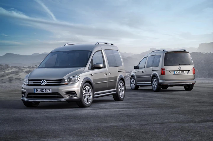 Volkswagen Caddy TGI MY 2017: immagini ufficiali