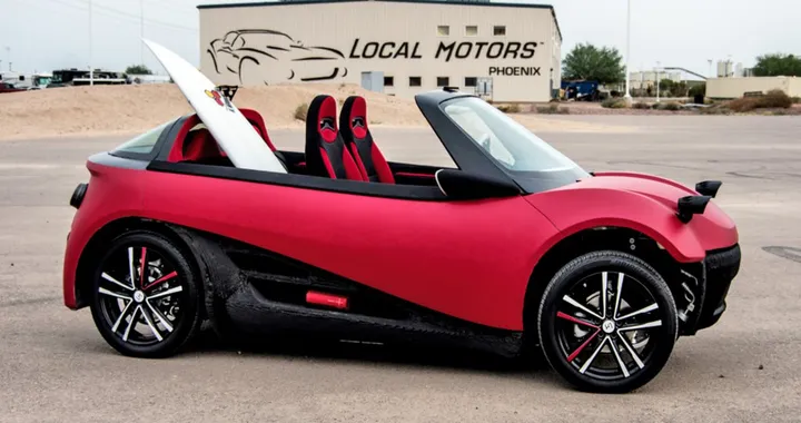 Local Motors LM3D: l'auto stampata in 3D arriverà nel 2017?
