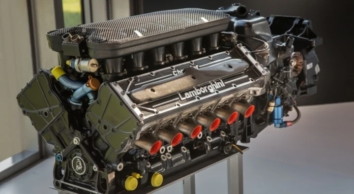 Lamborghini: il V12 utilizzato da Ayrton Senna