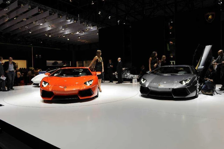 Lamborghini Aventador al Salone di Ginevra 2011