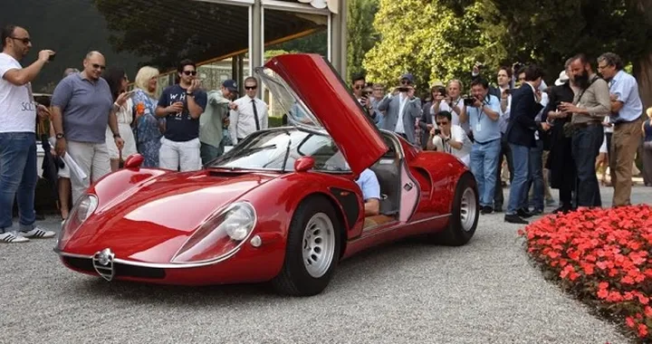 Villa d’Este: Coppa d’Oro alla Alfa Romeo 33 Stradale del 1968