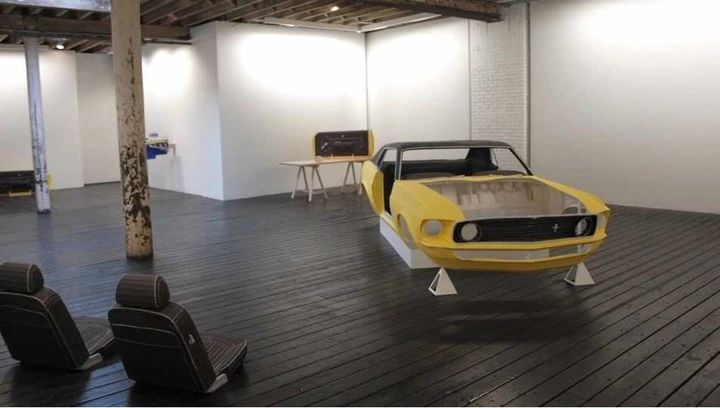 Ford Mustang di carta