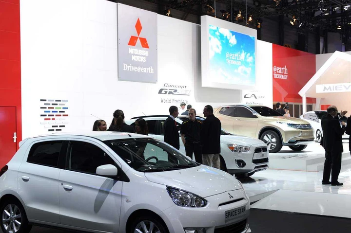 Stand Mitsubishi al Salone di Ginevra 2013