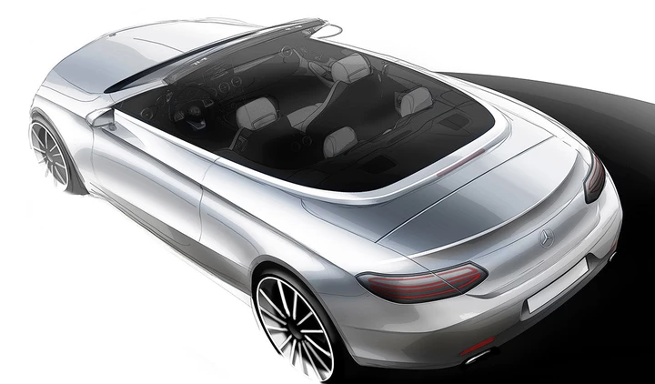 Mercedes Classe C Cabrio: il teaser ufficiale
