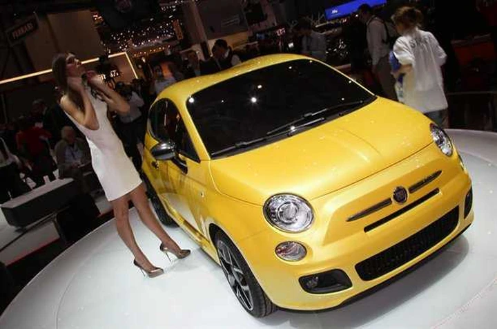 Fiat 500 Coupé Zagato al Salone di Ginevra