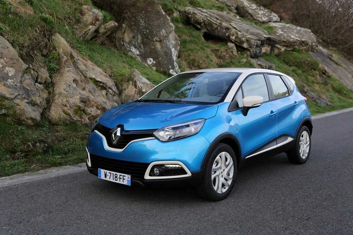 Renault Captur alla mostra 