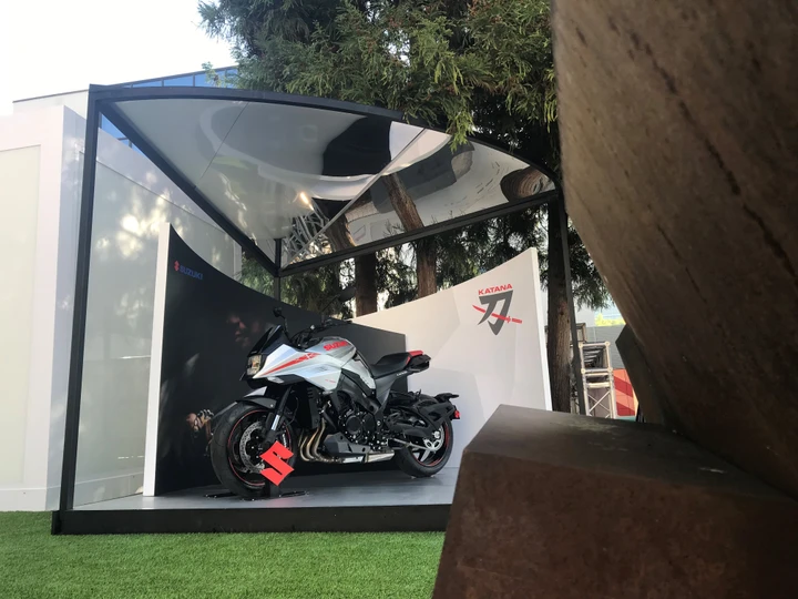 Suzuki Katana: stella della Milano Design Week