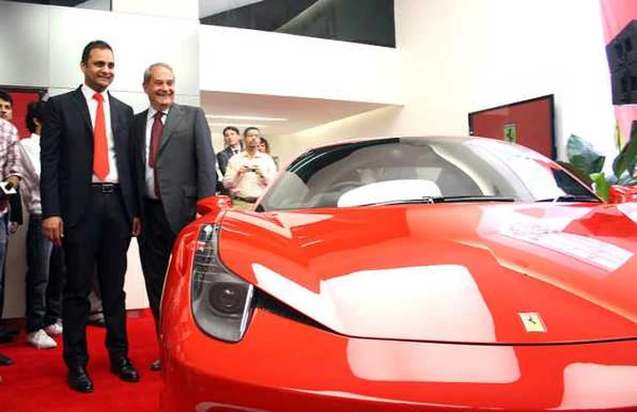 Ferrari apre il primo showroom in India