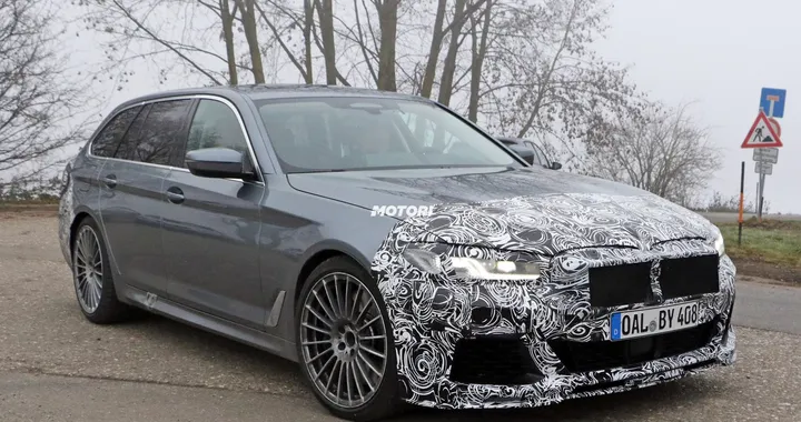 Alpina B5 Biturbo Touring: le foto spia