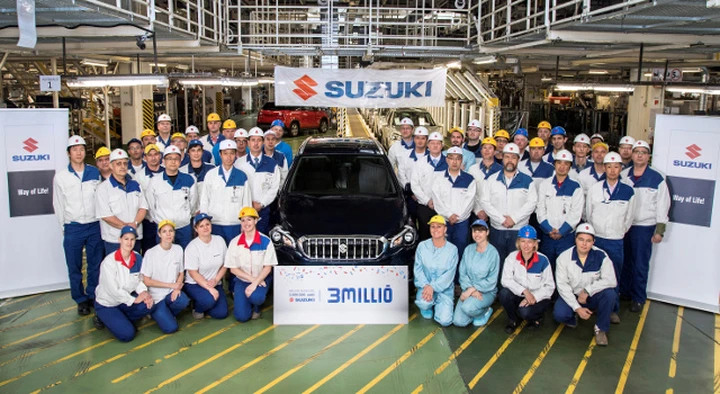 Suzuki: raggiunta quota tre milioni nello stabilimento di Esztergom