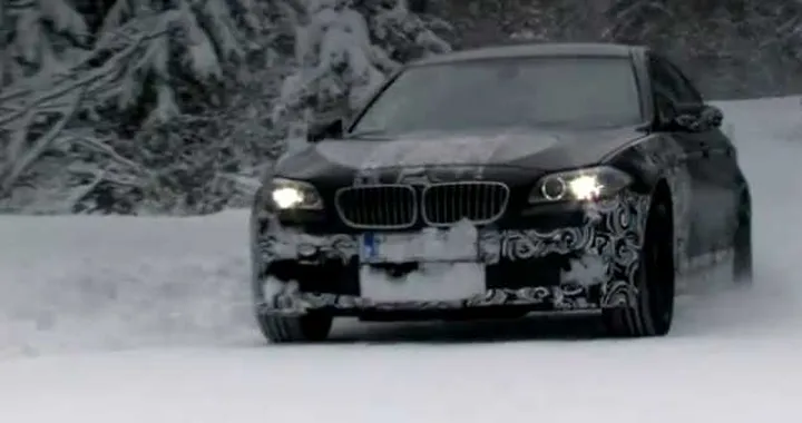 Nuova Bmw M5, i primi test in un video