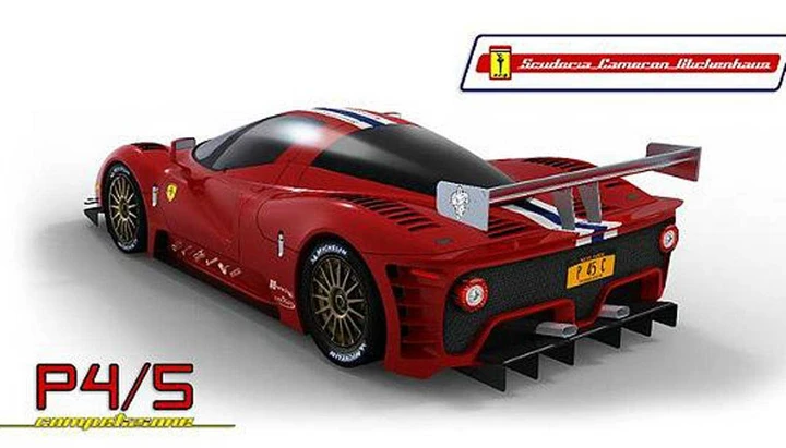 Ferrari P4/5 Competizione nuove immagini