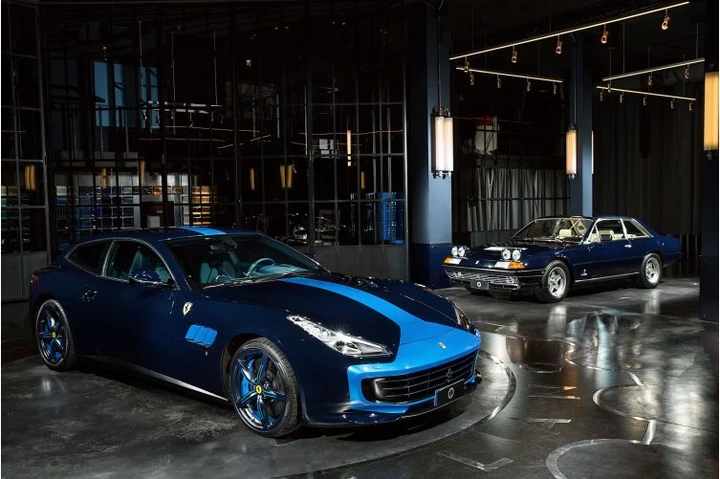 Ferrari GTC4 Azzurra: Lapo Elkann svela l’ultima creazione di Garage Italia