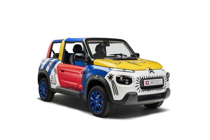 Citroen E-Mehari Art Car: livrea speciale per i 50 anni del modello